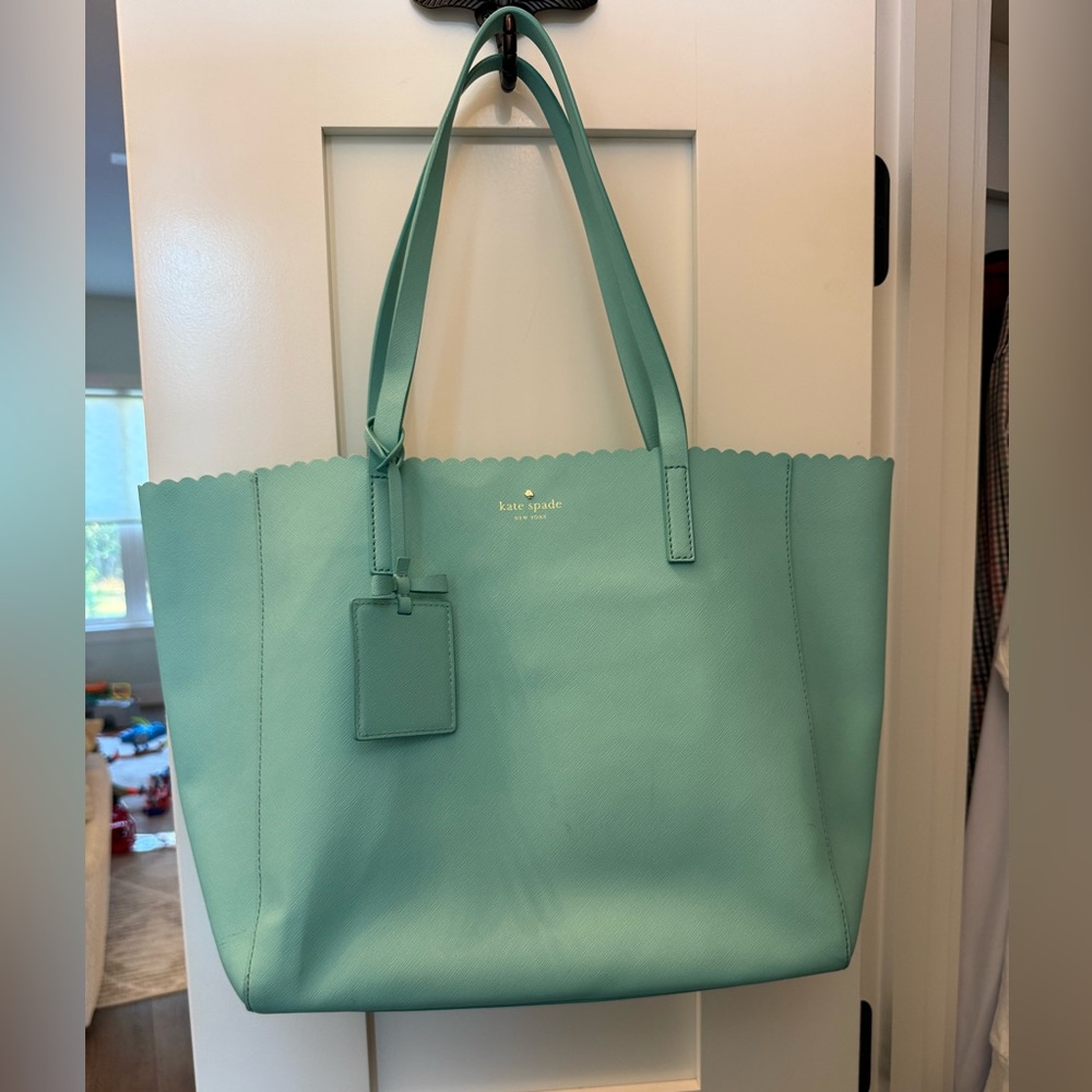 Kate Spade Turquoise Tote Bag